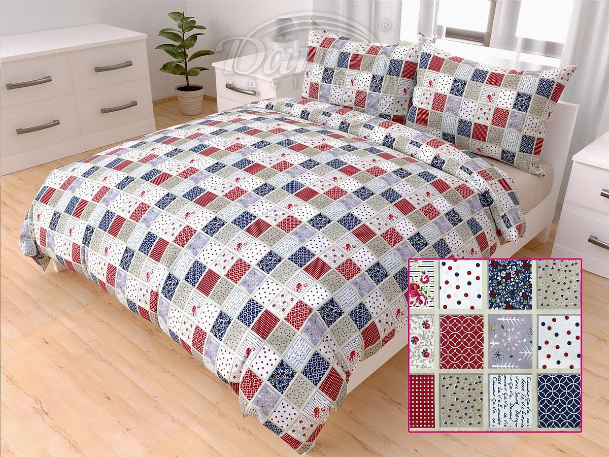 Povleceni Patchwork retro